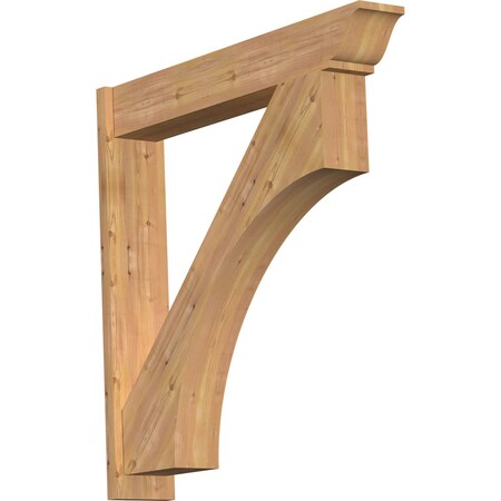 Ekena Millwork Westlake Smooth Traditional Outlooker, Western Red Cedar, 7 1/2"W x 44"D x 44"H OUT08X44X44WTL01SWR